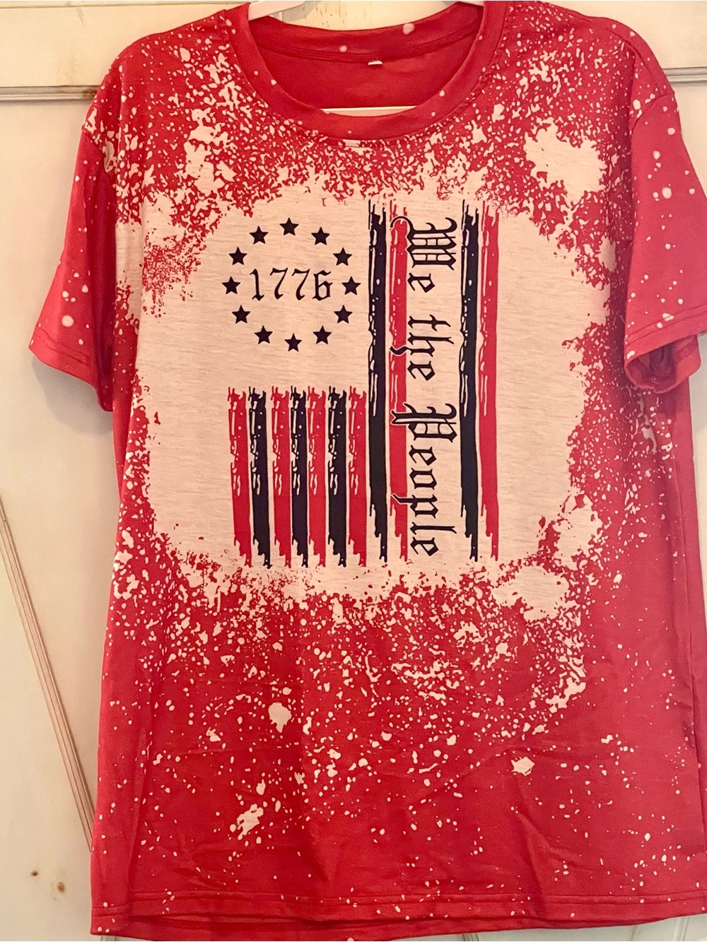 1776 We The People T-Shirt Distressed American Flag Extra Large
New no tag